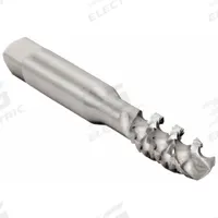 CHICAGO-LATROBE Spiral Flute Tap: 3/8"-24 UNF, H3 / 2B, 3 Flute, Plug Chamfer, High Speed Steel (MPN 368006)