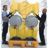 ULTRATECH Complete Rack System: 4 Drums/Containers, Complete Rack System, 66 gal Spill Capacity (MPN 2380). Key specifications — Material: Polyethylene; Brand: ULTRATECH; Product Type: Complete Rack System.