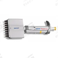 EPPENDORF Multichannel Pipettor: 12 Channels, 100 ul Capacity - Max, 0.1 ul Volume Increments (MPN 3125000044). Key specifications — Color: Yellow; Brand: EPPENDORF; Pipetter Type: Manual Adjustable Volume; Autoclavable: Autoclavable; Product Type: Multichannel Pipettor.