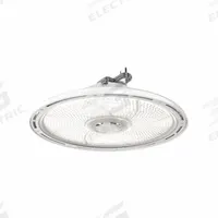 LITHONIA LIGHTING LED Round High Bay: 12,000 lm_15,000 lm_18,000 lm, 3500K/4000K/5000K, 120 W, Gen (MPN REBL ALO13 UVOLT SWW3 80CRI DWH M2). Key specifications — Color Temperature: 4000K; Voltage: 120 to 347V AC; LED Replacement For: (6) lamp T8 HBF; Brand: LITHONIA LIGHTING.