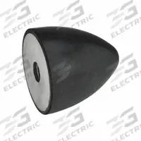 JW WINCO Vibration-Isolating Mount: Conical, Natural Rubber, Female x Non-Threaded Style (MPN 453-20-15-M6-E-55). Key specifications — Isolator Body Material: Natural Rubber.