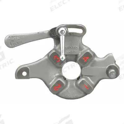 RIDGID Threading Machine Die Head: Use with 1215/300/535 Series, For 1/4 in to 1 in Pipe - Ridgid Machine Die Heads