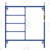 METALTECH Scaffold Frame: Step Frame, Steel, Frames (MPN M-MF6060PS). Key specifications — Compatible with Grainger Part Number: 20TN21; Color: Blue; Included Components: Spring-Locks; Material: Steel; Product Type: Step Frame; Series: Saferstack; Brand: METALTECH.