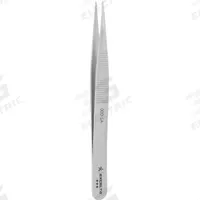 EXCELTA Tweezers: Stainless Steel, Point, Straight Tip, 0.01 in Tip Thick (MPN 00D-SA). Key specifications — attr1002355: Stainless Steel; attr1002345: EXCELTA; attr1002348: Stainless Steel; attr1002358: Serrated; attr1002361: 00D-SA; attr1024781: Standard.