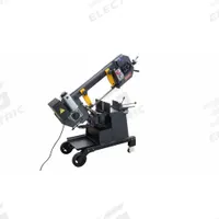 DAKE CORPORATION Band Saw: 8 in x 10 in, 65 to 250, 45°/90°, 5.0 A, 1 Phase, 110V AC (MPN 983113). Key specifications — attr325085: DAKE CORPORATION; attr313073: 5.0 A; attr313074: 1; attr313072: 90°; attr313070: 8 in x 10 in; attr313071: 65 to 250.