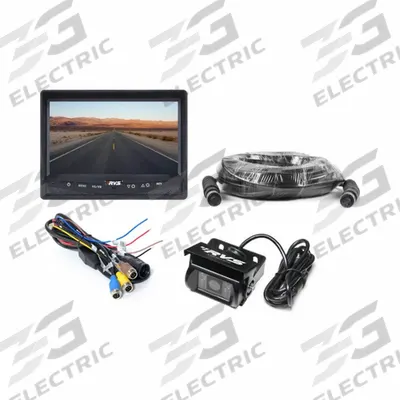 REAR VIEW SAFETY/RVS SYSTEMS Backup Camera System: Flush Mount (MPN KT-770M137D) - Backup & Dash Camera Kits