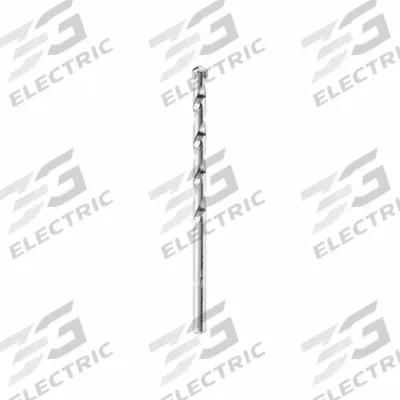 BOSCH Fast Spiral Rotary Masonry Drill Bit: 1/4 in Drill Bit Size, 2 in Max Drilling Dp - Round-Shank Masonry Drill Bits