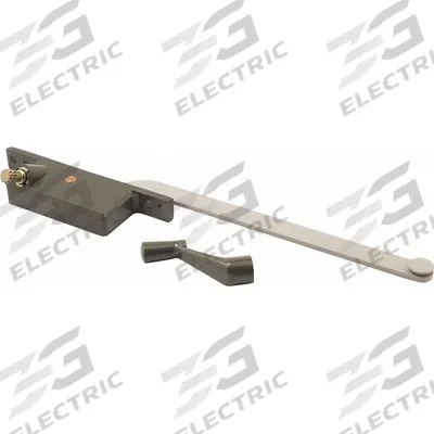 PRIME-LINE Window Operator: Crank, Handle Included, Left-Hand, Frame, Gray - Awning & Casement Window Operators & Handles