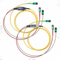 FLUKE NETWORKS Test Reference Cord Set: Test Reference Cord Set, CFM-TRC-S-MPO16U, CertiFiber™ Max. Key specifications — Brand: FLUKE NETWORKS; Product Type: Test Reference Cord Set; Compatible Series: CertiFiber™ Max; For Use With: Single-Mode MPO 16 Pinned Cables; Includes: Bag; Manufacturer Part Number: CFM-TRC-S-MPO16U.