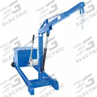 VESTIL Engine Crane: Engine Crane, Steel, 1 ton Load Capacity, 3 Boom Positions, Blue (MPN CBFC-2000). Key specifications — Product Type: Engine Crane; Color: Blue; Frame Material: Steel; Brand: VESTIL.