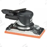 DYNABRADE Air Sheet Sander: Orbital, 0.28 hp, 18 cfm, Non-Vacuum, 10,000 RPM Max, 7 1/4 in Tool Lg (MPN 57810). Key specifications — attr1320331: Palm; attr1320360: DYNABRADE; attr1330282: 7 in x 3-11/16 in.