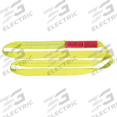 LIFT-ALL Web Sling: Type 5, Polyester, 2 Plies, 10 ft Sling Lg - Light-Use Polyester Endless Web Slings