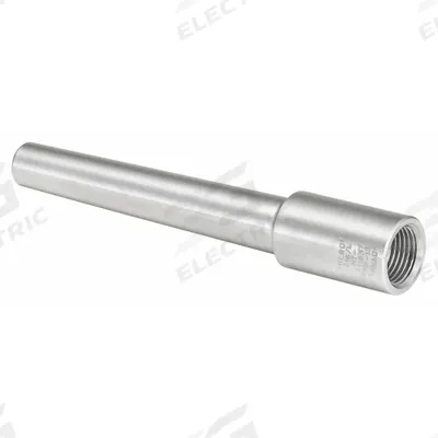 ASHCROFT Weld-In Thermowell: Stainless Steel, For 15 in Stem Lg - Socket-Weld and Limited-Space Weld-In Thermowells