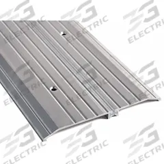 NATIONAL GUARD Door Threshold: Saddle, Aluminum, 6 ft Lg (MPN 8427-72). Key specifications — Brand: NATIONAL GUARD; Transition Type: Fluted.