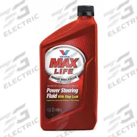 VALVOLINE Power Steering Fluid: MaxLife, 1 qt Container Size, Conventional (MPN VV335). Key specifications — Manufacturer Specifications: Ford M2C128-C; Brand: VALVOLINE; Features: High-Quality Fluid Helps Keep Hydraulic Systems Running Smoothly and Efficiently; Base Formulation: Conventional; Series: MaxLife.