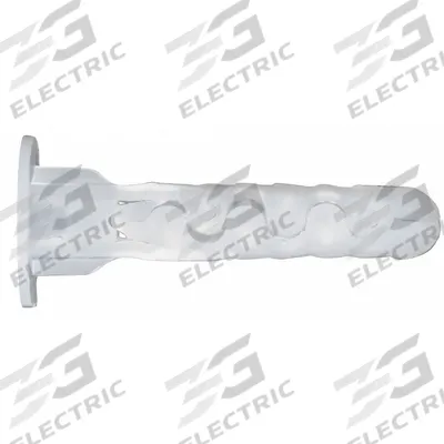DEWALT Wall Anchor: 1 3/16 in Overall Lg, 1/4 in Dia, Plastic, Plastic, Plug - Plastic Plug Anchors