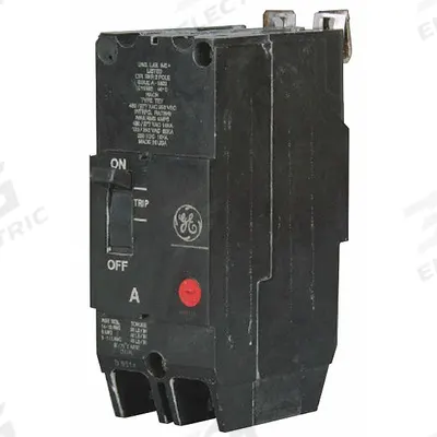 GE Molded Case Circuit Breaker: 15 A Amps, 18kA at 277/480V AC, Fixed, Lug - TEY-Frame GE Molded Case Circuit Breakers