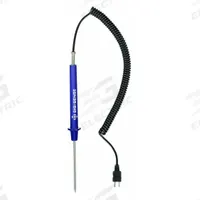 OAKTON Penetration Temperature Probe: 32°F to 400°F /0°C to 204°C, 4 in Probe Lg, Type J, Straight (MPN WD-08517-65). Key specifications — Brand: OAKTON; Accuracy: ±4.0 % of Reading Below 32 °F/0 °C; Handle Type: Straight.