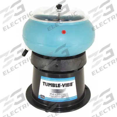 RAYTECH Vibratory Tumbler System: 0.1 cu ft Capacity - Vibratory Tumblers