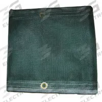 MAURITZON Tarp: 19.5 ft Lg, 11.67 ft Wd, Std Duty, 5 mil, Vinyl, Green, 10 oz/sq yd, PVC Coated (MPN MBT-12-03-1220). Key specifications — Color: Green; Brand: MAURITZON; Fabric Coating: PVC Coated.