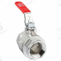 APPROVED VENDOR Manual Two-Way Ball Valve: 1 1/2 in, Chrome-Plated Brass, Straight, FIP x FIP, Lever (MPN 107-827-CL). Key specifications — Brand: APPROVED VENDOR; Handle: Locking Lever.