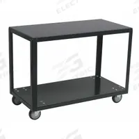 JAMCO Work Table: Fixed Ht, Steel, 30 in x 18 in, 800 lb Overall Load Capacity (MPN FW136U405BL). Key specifications — Sub-brand: Jamco; Unit Type: Not Expandable or Modular; For Environment: Industrial; Assembly: Fully Assembled; Wheel Material: Urethane; Frame Material Finish: Powder Coated; Mobility: Casters; Height Adjustability: Fixed Height.
