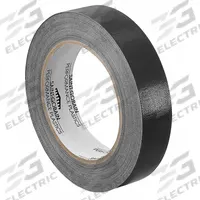 TAPECASE Cloth Tape: 1/2 in Wd, 36 yd Lg, 7 mil Thick, Silicone, Polyethylene Coated Cloth, Black (MPN 15D334). Key specifications — Series: SGK5-05.