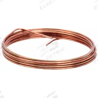 SOUTHWIRE Bare Copper Grounding Wire: 6 AWG Conductor Size, 25 ft Overall Lg, Solid (MPN 10638525). Key specifications — Brand: SOUTHWIRE; Packaging: CoilPAK™; Voltage: 600V AC; Manufacturer Part Number: 10638525.