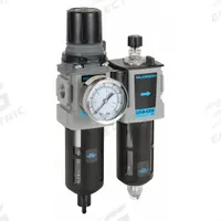 WILKERSON Filter/Regulator/Lubricator: 1/4 in NPT, 45 cfm, 150 psi Max Op Pressure, 5 micron (MPN D18-02-FKG0B). Key specifications — attr109588: D18; attr109524: WILKERSON.