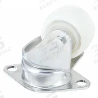 APPROVED VENDOR Plate Caster: 6 in Wheel Dia., 1 3/8 in Wheel Wd, 3 3/4 in Mounting Ht, Hole, Nylon (MPN P19S-N58K-DZ). Key specifications — Wheel Bearing Type: Ball; Brand: APPROVED VENDOR; Caster Type: Swivel.