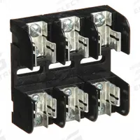 MERSEN Fuse Block: Open Block Design, 3 Pole, 250 V AC, Screw, Non-Indicating (MPN 20313). Key specifications — attr233046: MERSEN.