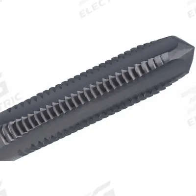 CLEVELAND Straight Flute Tap: 3/8"-16 UNC, H3 / 2B, 4 Flute, Plug Chamfer (MPN C56070) - General Purpose Hand Taps