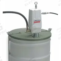 LINCOLN Air Drum Pump: Stub Pump w/ Discharge Hose & Nozzle, 5:1, 6 gpm Max. Flow Rate, Steel (MPN 2535). Key specifications — Brand: LINCOLN; Suction Tube Material: Steel.