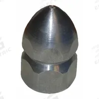 APPROVED VENDOR Sewer Nozzle: 5.5 Nozzle Size, 5,000 psi, 6.15 gpm, 5000 to 6000 psi, Fan (MPN AL0124722300). Key specifications — Inlet Gender: Female; Product Type: Sewer Nozzle; Nozzle Spray Pattern: Fan.