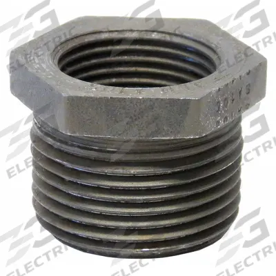 ANVIL Metal Pipe Straight: 1 1/2 in x 3/8 in, Female NPT Threaded x Male NPT Threaded - Threaded High-Pressure Pipe Fittings