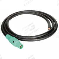 SOUTHWIRE Cam Lock Power Cable: 10 ft Cord Lg, 600V AC, CL40FG, CL40MG, 4/0 AWG Wire Size, 1 Wires (MPN 6141PG). Key specifications — Connector End Connection Type: CL40FG; Plug End Connection Type: CL40MG; Voltage Rating: 600V AC; Wire Size: 4/0 AWG; Brand: SOUTHWIRE.