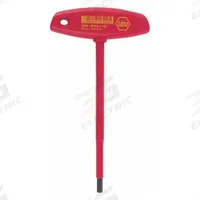 WIHA Hex Key: 0 Ball Ends, 10 mm Tip Size, Metric, Short, Chrome Vanadium Molybdenum, Black Oxide, T (MPN 33449). Key specifications — attr1205521: WIHA; attr1205526: Black Oxide.