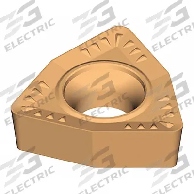 ULTRA-DEX USA Carbide Insert: WCMT32.52 UD51 - Trigon (W) Indexable Turning Inserts
