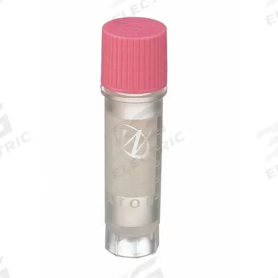 APPROVED VENDOR Cryogenic Vial: Cryogenic, Polypropylene, 2 mL, Pink, 12 mm Body Dia, Sterile - Plastic Cryogenic Vials