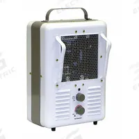 TPI CORP. Portable Electric Jobsite & Garage Heater: 1.3kW/1.5kW Watt Output, 5-15P, 120V AC (MPN 188-TASA). Key specifications — NEMA Plug Configuration: 5-15P; Includes: Safety Screen; Phase: 1; Wattage Output: 1.3kW/1.5kW; Voltage: 120V AC; Thermal Overheat Protection: Automatic Reset; Brand: TPI CORP.; Overall Dimensions - H x W x D: 16 in x 10 in x 9-1/2 in.