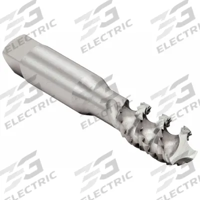 CLEVELAND Spiral Flute Tap: M12x1.75 Metric, D6 / 6H, 3 Flute, Bottoming Chamfer - General Purpose Spiral-Flute Taps