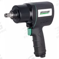 SPEEDAIRE Air Impact Wrench: Full-Size, 1/2 in Drive, Pistol-Grip, Square, Std, Friction Ring (MPN 21AA56). Key specifications — attr1321013: NPT; attr1321026: No; attr1321019: Full-Size; attr1321030: SPEEDAIRE; attr1321012: Standard; attr1321025: Square.
