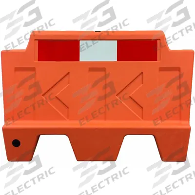 ELECTRIDUCT Traffic Barrier: 23 1/2 in Overall Ht, 36 1/2 in x 23 1/2 in, Engineer - Jersey Barriers