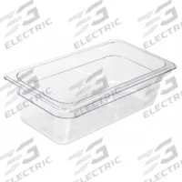 CRESTWARE Food Pan: Third Size, Rectangular, NSF Certified, 12 3/4 in Overall Lg, Dishwasher Safe (MPN FP32). Key specifications — Brand: CRESTWARE; Dishwasher Safe: Yes; NSF Certified: Yes; Product Type: Food Pan; Manufacturer Part Number: FP32.