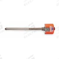TEMPCO Over The Side Immersion Heater: 1 Phase, 120/240V AC, 1,000 W Watt, 1 1/4 in NPT, Steel (MPN TSP02752). Key specifications — Watt Density: 17.55 W/sq in; Screw Plug Material: Steel; Sheath Material: Steel; Brand: TEMPCO; Control Range: 150° to 560°F.