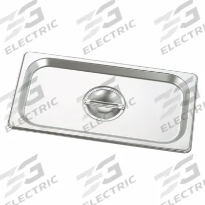CRESTWARE Pan Cover: Two-Thirds Size, 22 ga Gauge - Steam Table Pan Covers