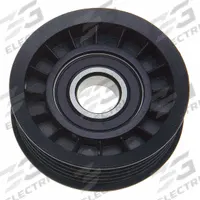 GATES Idler Pulley: Idler Pulley, 38008, Ribbed, Light Duty, 21/32 in Inside Dia, 31/32 in Pulley Wd. Key specifications — Pulley Material: Thermoplastic; Brand: GATES; Performance Rating: Light Duty; Manufacturer Part Number: 38008.
