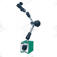 INSIZE Magnetic-Base Indicator Holder: Magnetic-Base Indicator Holder, Articulating Arm (MPN 6210-81E). Key specifications — attr1184043: INSIZE; attr1200946: Magnetic-Base Indicator Holder; attr1184025: Fine Adjust Top (FAT); attr1184013: 6210-81E; attr1184029: 3/8 in; attr1184031: On/Off Knob; attr1184022: Magnetic; attr1184027: 2.362 in L x 1.969 in W x 2-1/5 in H.