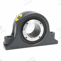 MOLINE BEARING Pillow Block Bearing: 3 7/16 in Bore, Spherical Roller Bearing, Cast Iron, 2 Holes (MPN 19721307). Key specifications — Maximum Speed: 1,300 RPM; Mounting Bolt Size: 7/8 in; Brand: MOLINE BEARING.