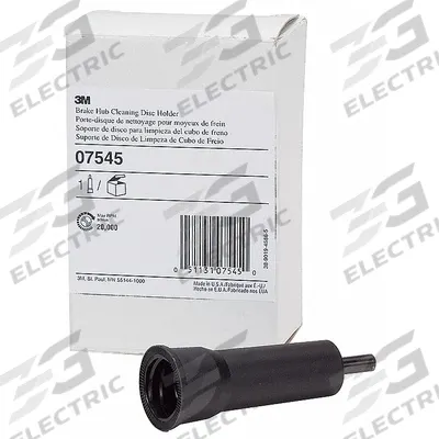 3M Brake Hub Cleaning Disc Holder: Pad Holder, Grinding, 3 in Overall Lg - Brake Servicing Tools